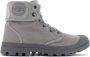 Palladium Baggy Heren Schoenen Laarzen Boots Canvas Grijs 02353-066-M - Thumbnail 1