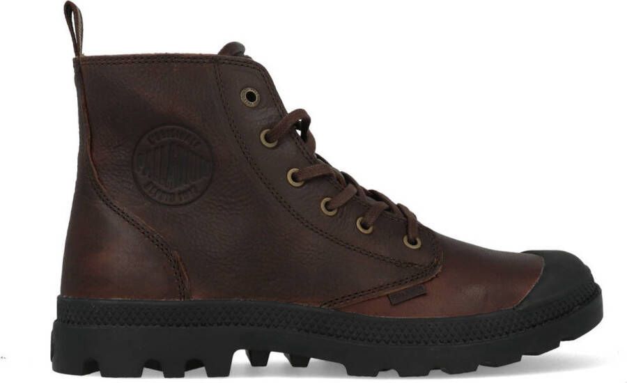Palladium PAMPA~ZIP~LTH~ESS~~~~~~~~~~~~~ Hoge sneakersHoge sneakersVeterboots s veterschoenen s sneakersVrije tijd half-hoogHalf-hoge schoenen veterschoen sneakers Bruin