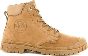 Palladium schoenen 77891 257 mahogany