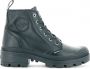 Palladium Hoge Sneakers Pallabase Leather 96905-001-M Black Black - Thumbnail 1