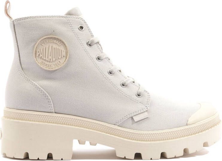 Palladium Dames schoenen 96907 Pallabase Twill Grijs