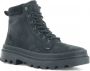 Palladium PALLATROOPER HKR Volwassenen VeterlaarzenHoge sneakersDames veterschoenenHalf-hoge schoenen Zwart - Thumbnail 4