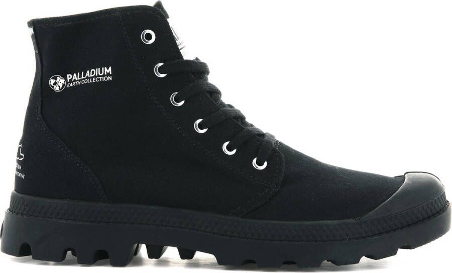 Palladium Buty Pampa Hi Organic II U 'Earth Collection' Vegan 77100 008 M 36 Zwart Unisex