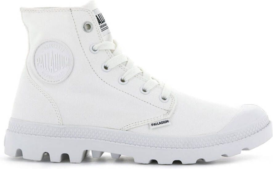 Palladium NU 21% KORTING: hoge veterschoenen MONO CHROME
