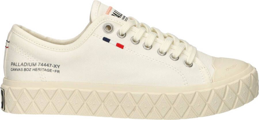 Palladium Ace Canvas Organic Star White Wandelschoenen