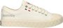 Palladium Ace Canvas Organic Star White Wandelschoenen - Thumbnail 1
