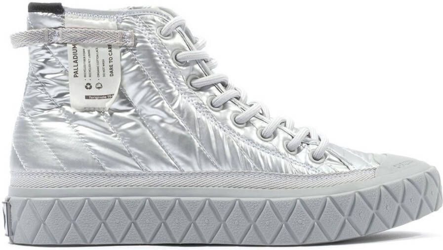 Palladium Palla Ace Re-quilted Hiking Laarzen Zilver Vrouw