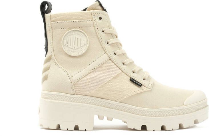 Palladium Pallabase dames veterboot Beige