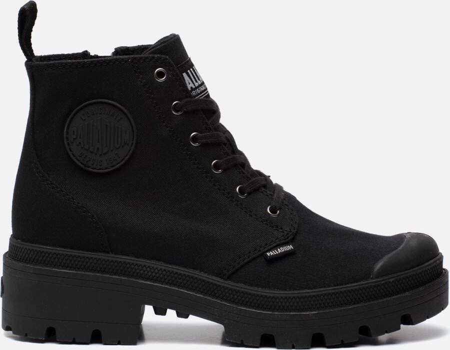 Palladium Hoge veterschoenen PALLABASE twill