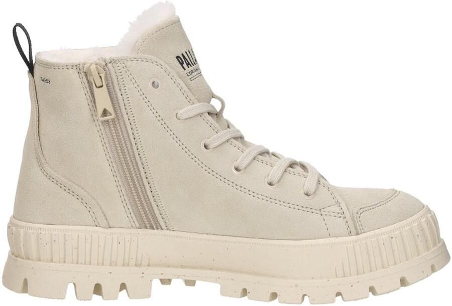 Palladium Pallashock Zip Warm unisex laarzen enkellaars leer 74353-210-M beige - Foto 3