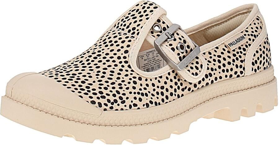 Palladium 94721-267-M Pampa M-Jane Wilde Damestrainers Zand-Cheetah-Print-M