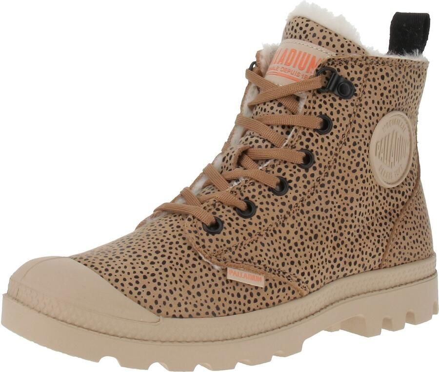 Palladium 95982-268-M Pampa Hi Zip WL Dameslaarzen Lief-Bruin AOP-M