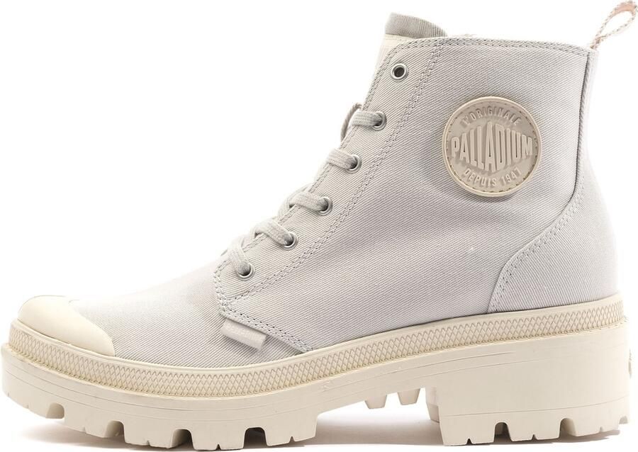 Palladium 96907-055-M Pallabase Twill Damesschoenen Moonstruck - Foto 3