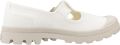 Palladium Dames Pampa Mary-Jane Washed Sneaker 94475-100-M Soft White - Wit