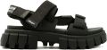 Palladium Dames sleehakken Revolt Mono - Zwart