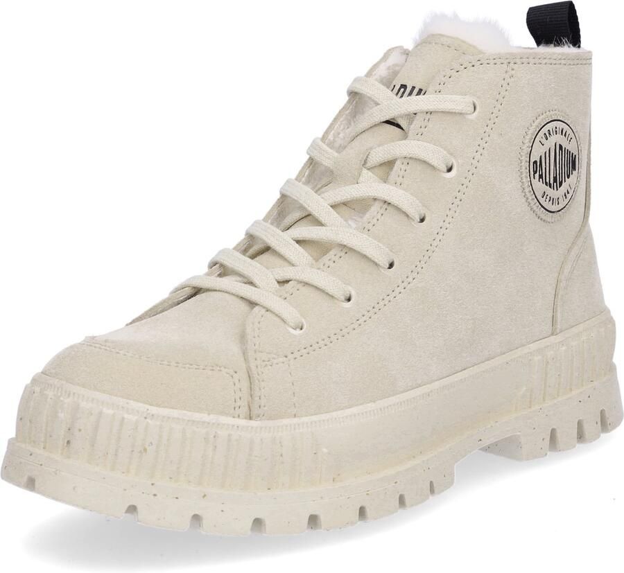 Palladium Pallashock Zip Warm unisex laarzen enkellaars leer 74353-210-M beige