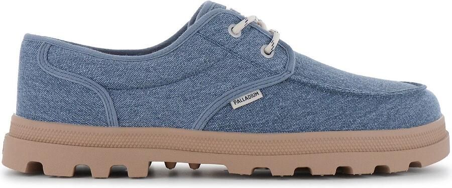 Palladium Dunelite Moc Cush Heren Sneakers Schoenen Canvas Blauw 04660-481-M