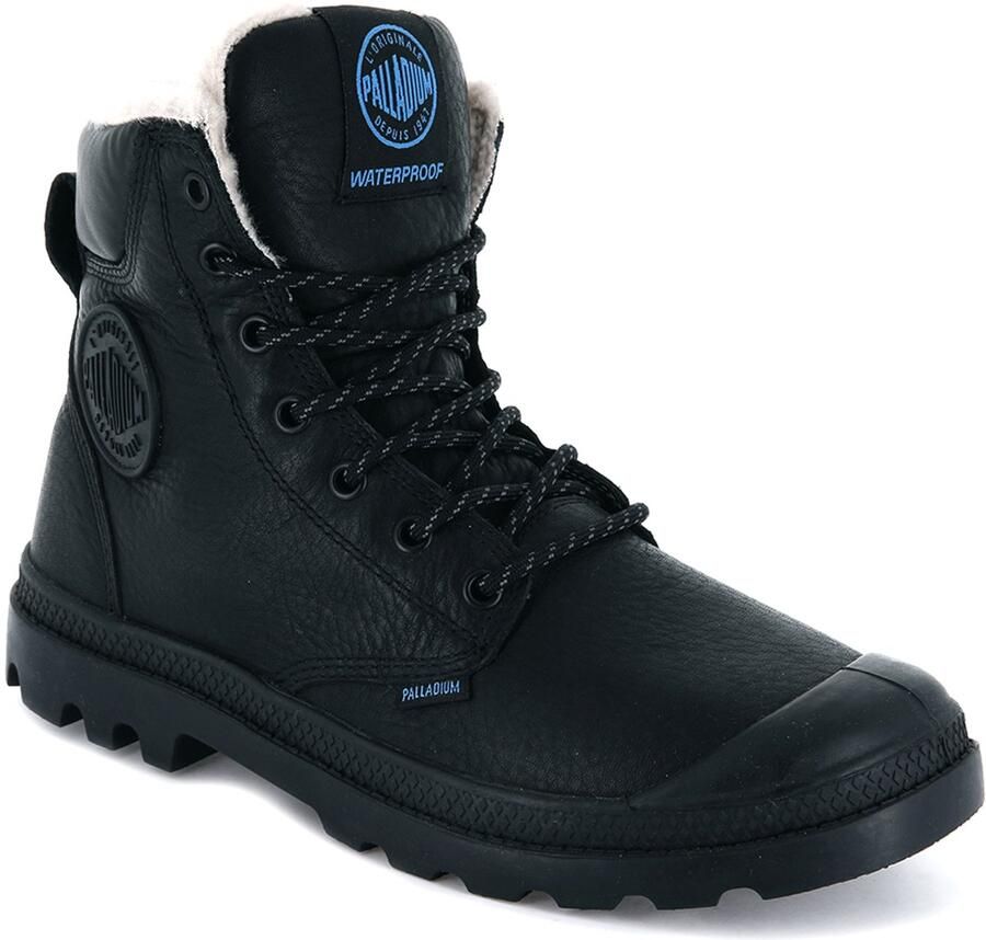 Palladium 72992-001-M Pampa Sport Cuff WPS Herenlaarzen Zwart-M