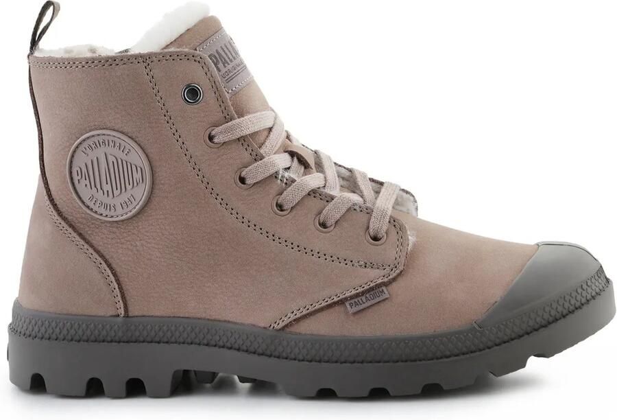 Palladium Pampa HI ZIP WL Heren Winter Laarzen Boots Gevoerd Schoenen Grijs 05982-297-M