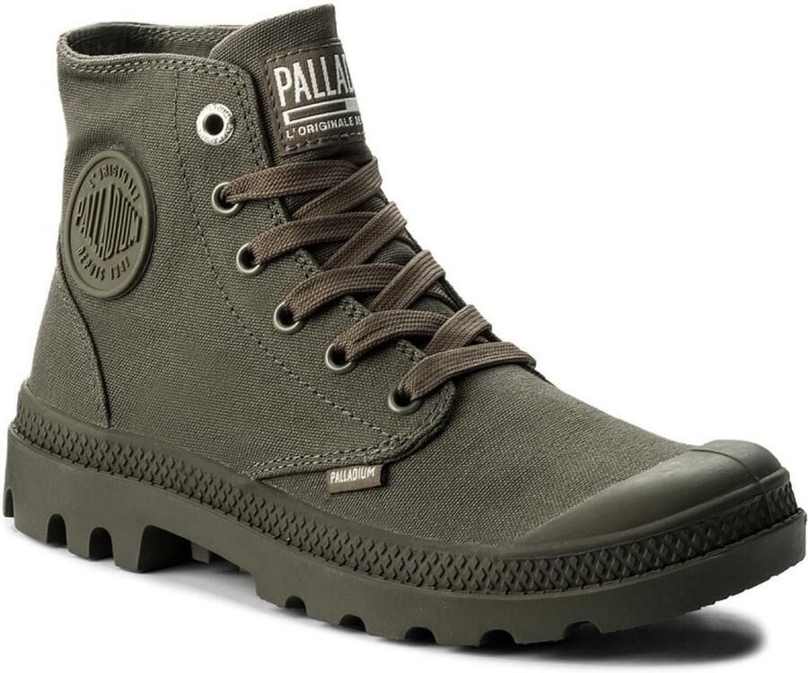Palladium Mono Chrome 73089-325-M nen Groen Sneakers