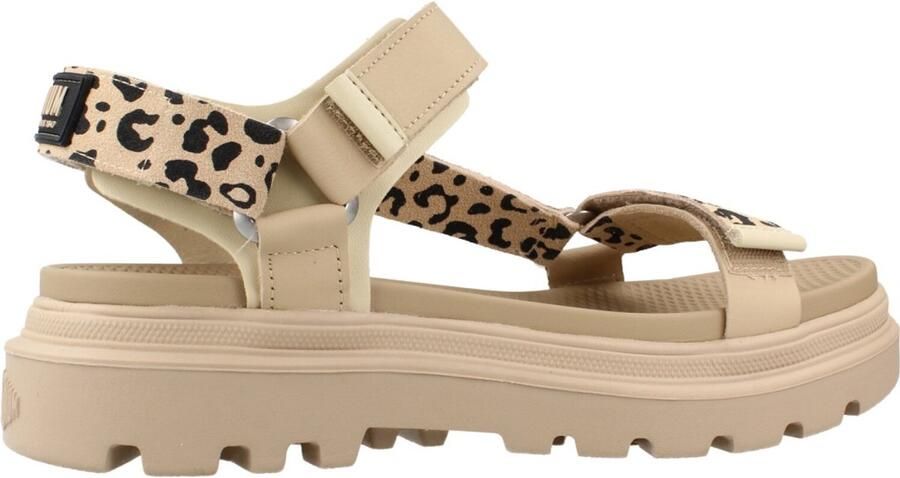 Palladium Pallacruise Strap Wild Sandalen Beige Vrouw