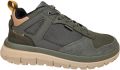 Palladium Pallaflex Low Mix Olive Night Sneakers Olijf Groen Leer Combi Heren Groen - Groen