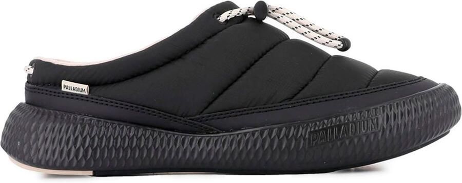 Palladium Pallanova Pad Mule Klompen Zwart Vrouw