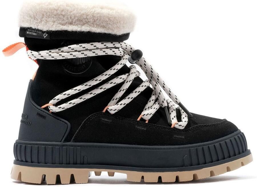 Palladium Pallashock Hiver Hiking Laarzen Zwart Vrouw