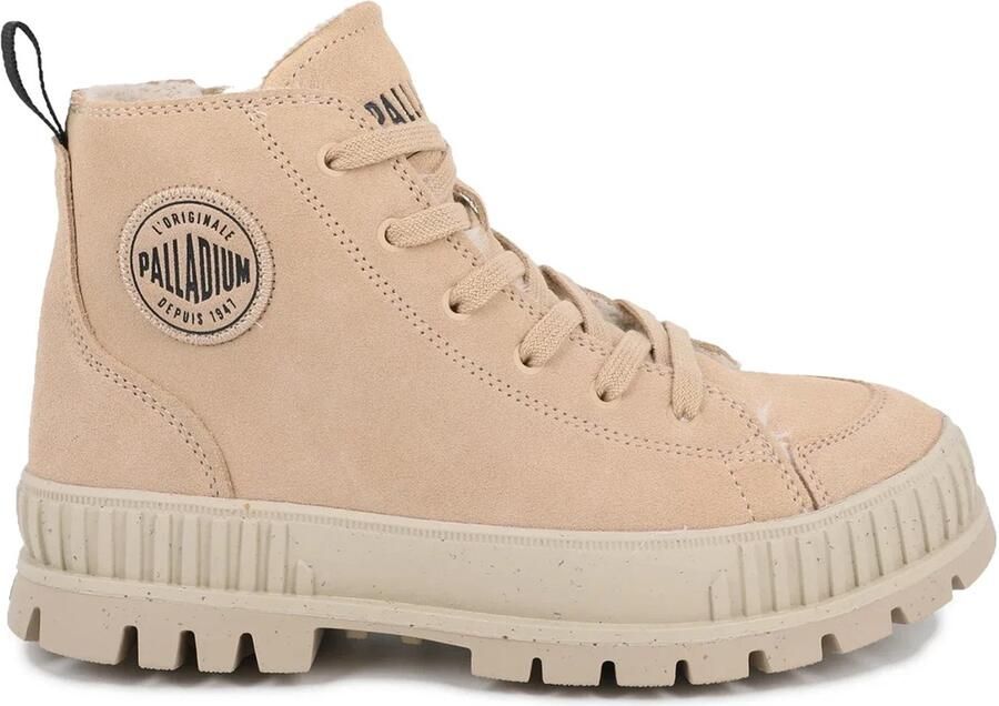Palladium Pallashock Zip Warm unisex laarzen enkellaars leer 74353-219-M Irish Brown