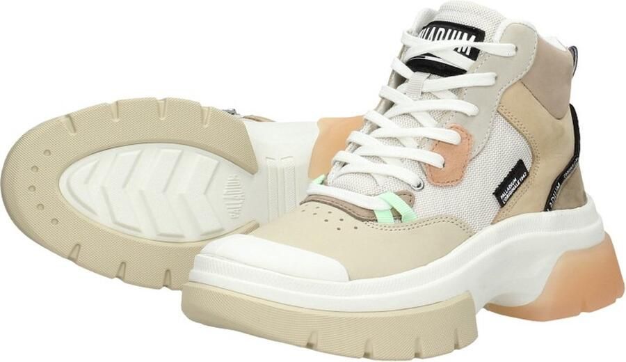 Palladium Pallawave Veterschoenen Hoog beige - Foto 6