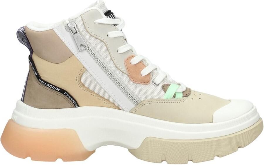 Palladium Pallawave Veterschoenen Hoog beige - Foto 4