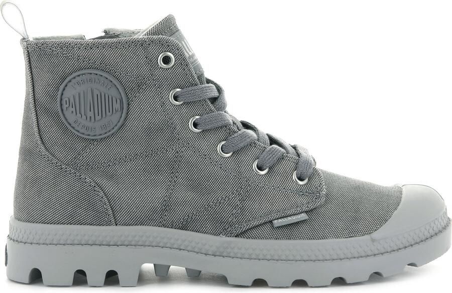 Palladium Pampa Desert Zip Veterschoenen Hoog donkergrijs - Foto 3