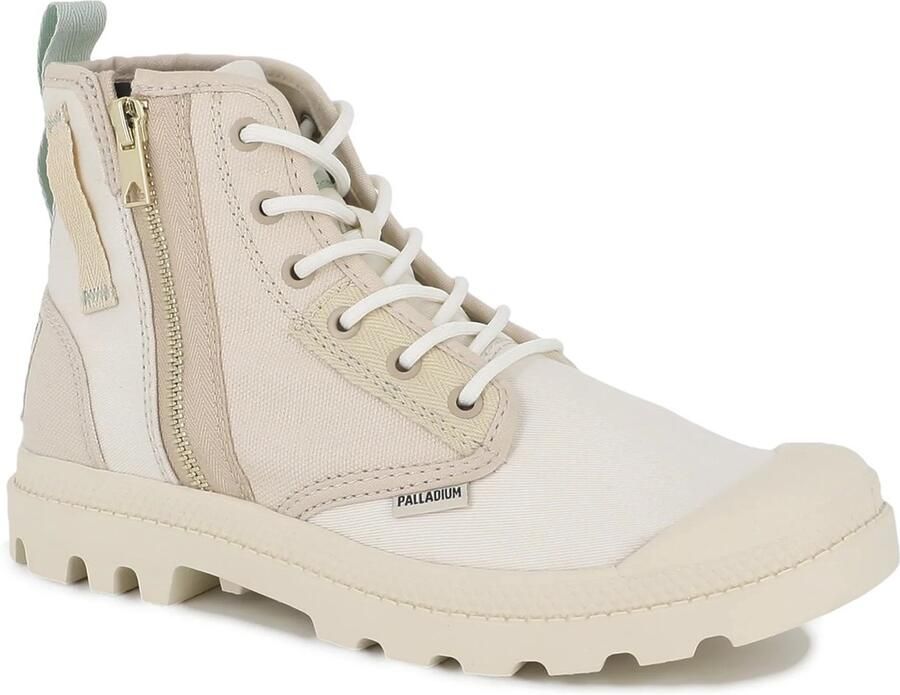 Palladium Pampa Detroit ZIP SU dameslaarsjes 94612-280-M beige