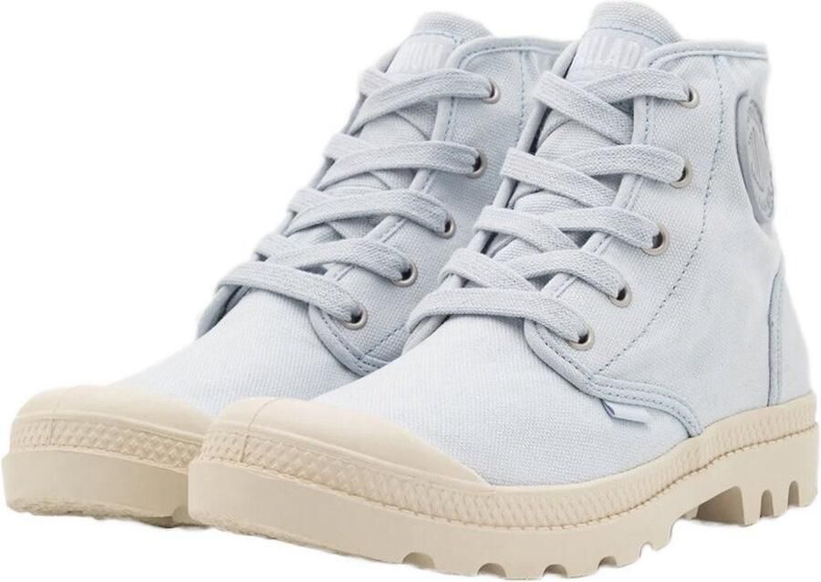 Palladium Pampa Hi Blue Art Wandelschoenen Dames