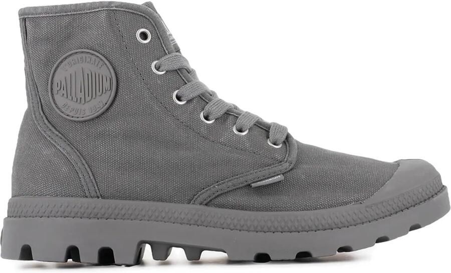Palladium Pampa Hi Schoenen Grijs Man