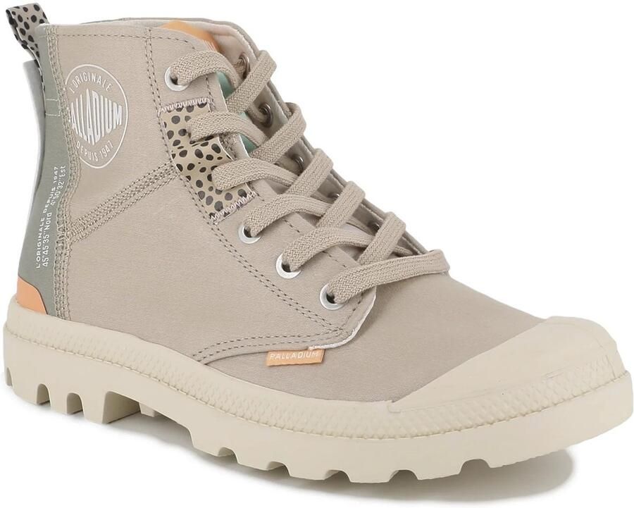 Palladium Pampa Hi Urban Layer dameslaarsjes 94668-298-M bruin
