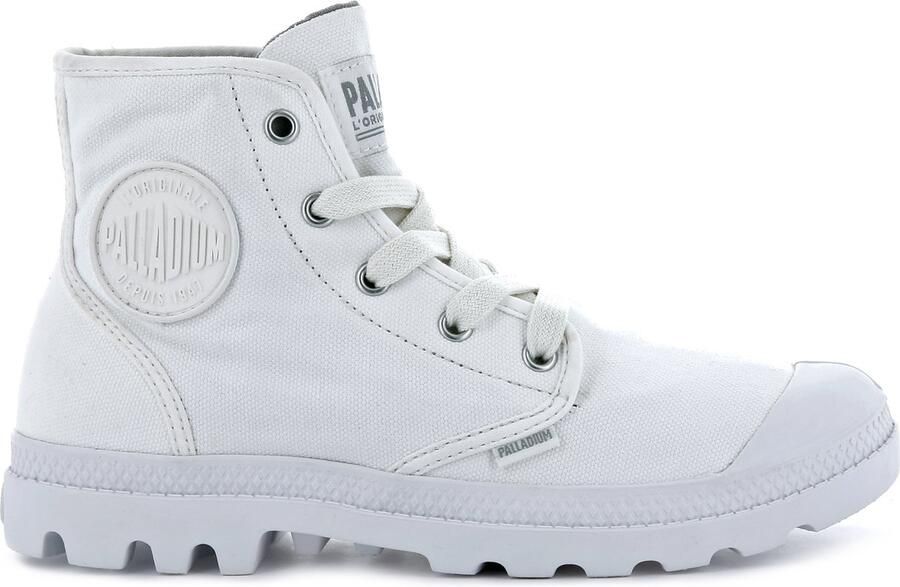 Palladium Pampa Hi veterboots wit Canvas 261210 Dames