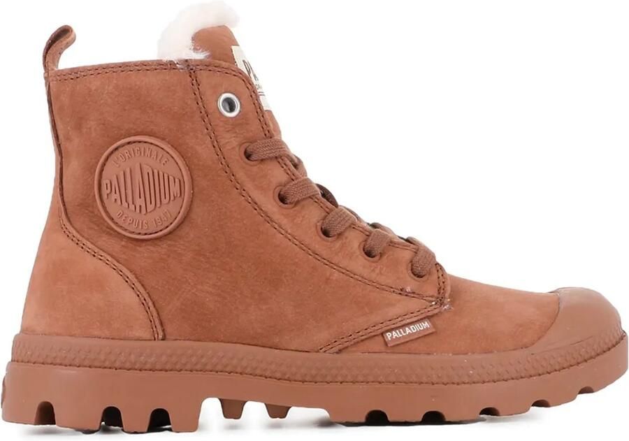 Palladium Pampa Hi Zip Wl Laarzen Bruin Vrouw