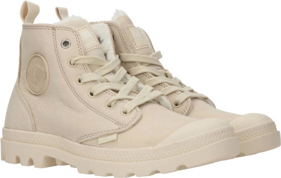 Palladium Pampa Hi Zip WL W winter-enkellaarzen voor dames 95982-217 beige - Foto 12
