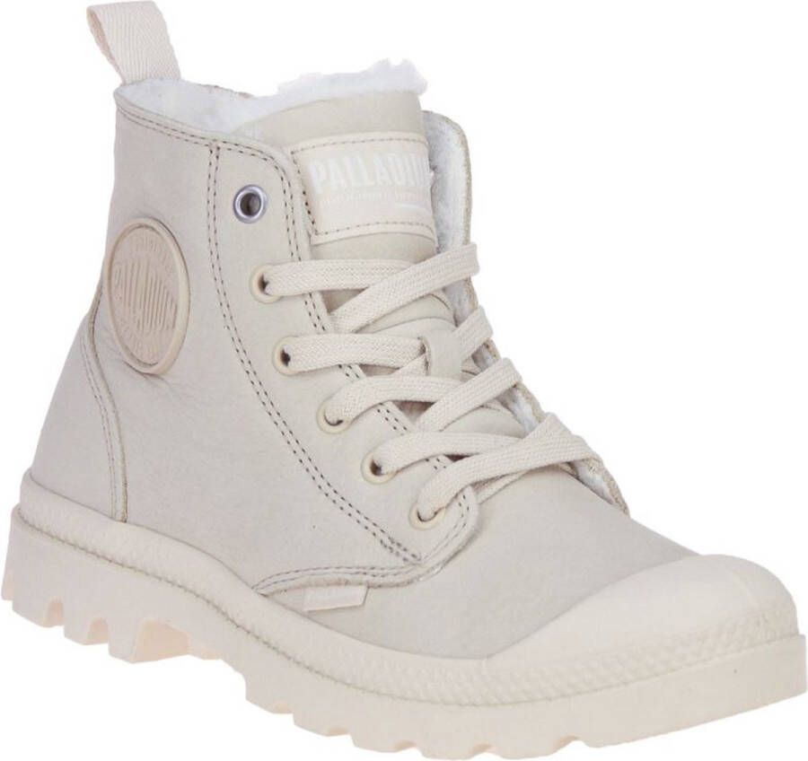 Palladium Pampa Hi Zip WL W winter-enkellaarzen voor dames 95982-217 beige - Foto 3