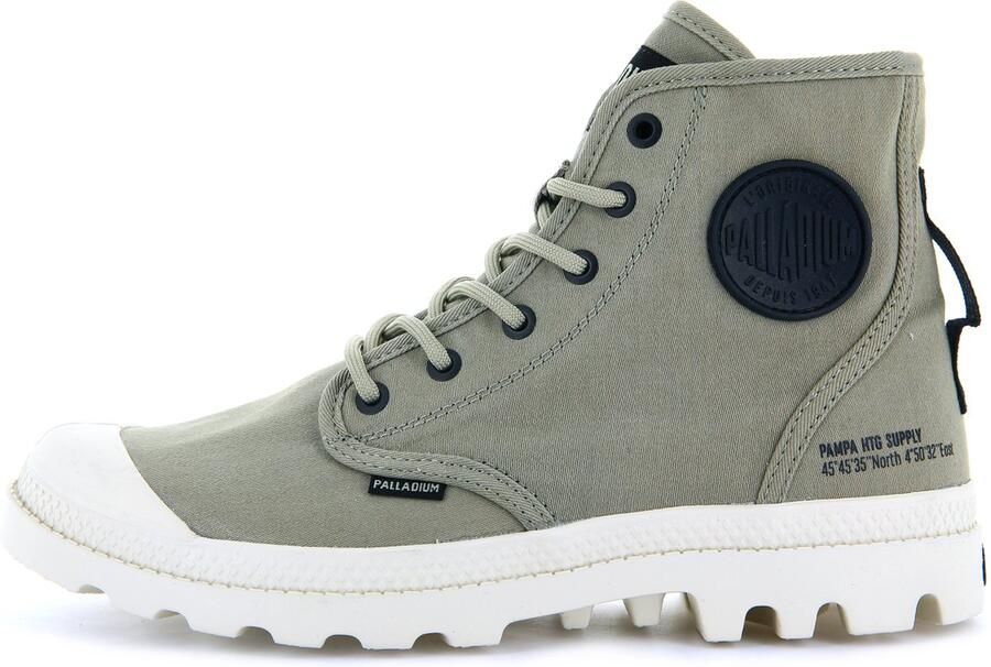 Palladium PAMPA HIGH HTG SUPLLY M Volwassenen Half hoge schoenenPopulaire damesschoenen Kleur Groen - Foto 4