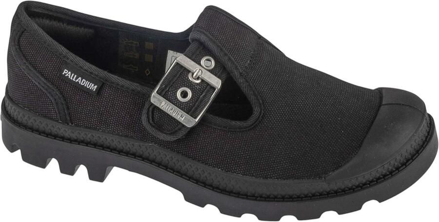 Palladium Pampa M-Jane Washed Vrouwen Zwart Schoenen