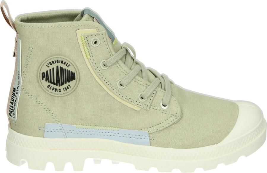 Palladium PAMPA UNDERLAYER M Half-hoge schoenenPopulaire damesschoenen Groen