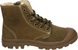 Palladium PAMPA ZIP WL PILOT Hoge sneakers Hoge sneakers Veterboots veterschoenen sneakersVrije tijd half-hoogHalf-hoge schoenen veterschoen sneakers Bruin