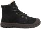 Palladium Pampa Zip WL Pilot gevoerde boots - Zwart