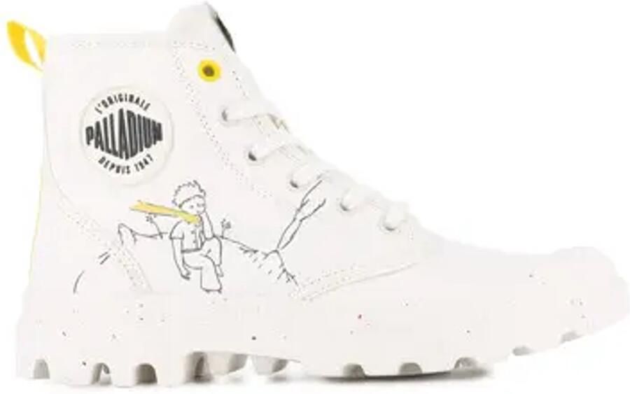 Palladium Hoge Sneakers Pampa-Petit Prince 74449-180-M Cream White