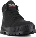 Palladium Unisex Pallashock Warm WP Leren Boots Zwart - Zwart