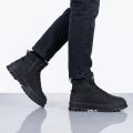 Palladium Unisex Pallashock Warm WP Leren Boots Zwart - Zwart