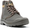 Palladium Unisex Pampa Hi Gecoate Laarzen Enkellaars Gevoerd 74375 bruin - Bruin