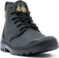 Palladium Unisex Pampa Hi Gecoate Laarzen Enkellaars Gevoerd 74375 Zwart - Zwart